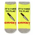 Multi-Pack Chucky No Show Socks - 5 Pack at Spencer's