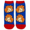 Multi-Pack Chucky No Show Socks - 5 Pack at Spencer's