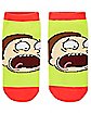 Rick and Morty Knee High Socks - 5 Pair