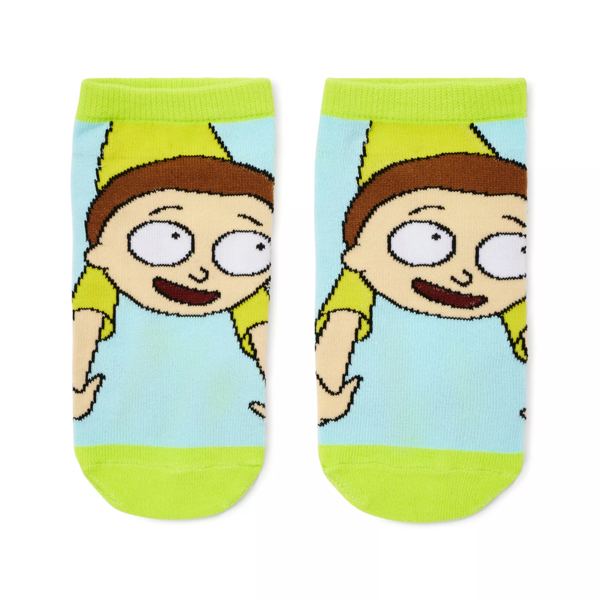 Multi-Pack Rick and Morty Ankle Socks - 5 Pair