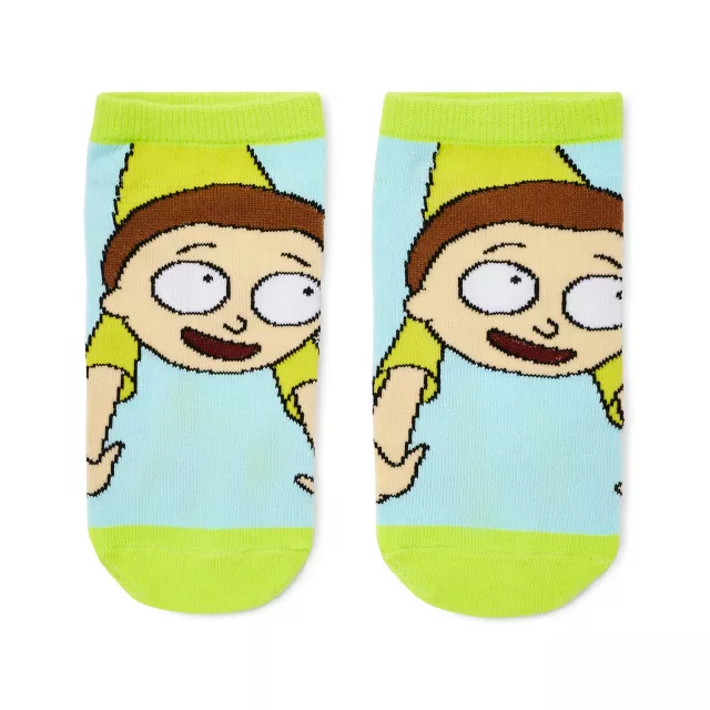Rick and Morty Knee High Socks - 5 Pair at Spencer's