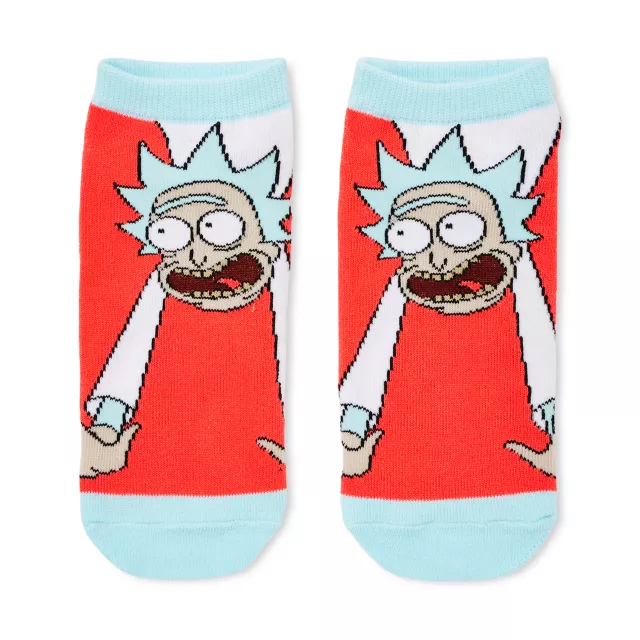 Rick and Morty Knee High Socks - 5 Pair at Spencer's