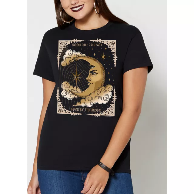 Love by the Moon T Shirt - Ashley Baxter at Spencer's
