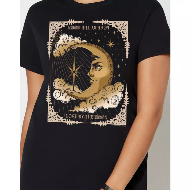 Love by the Moon T Shirt - Ashley Baxter at Spencer's