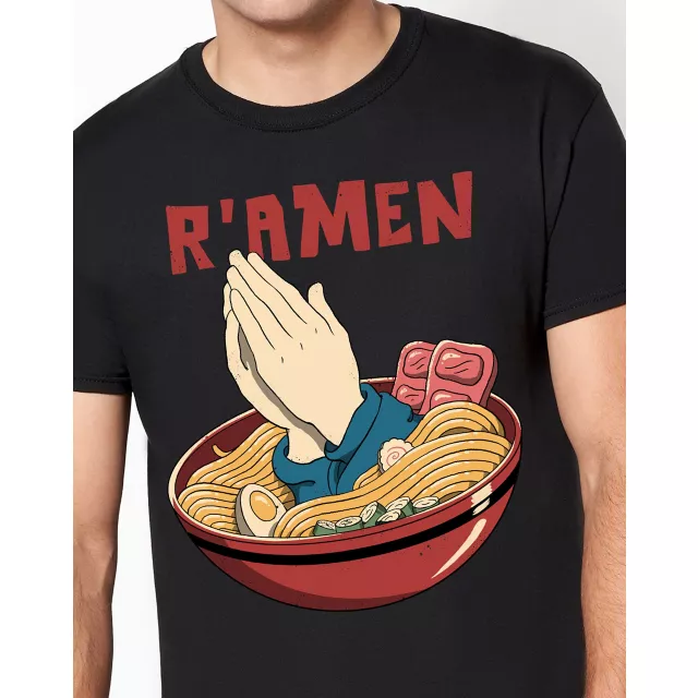 Amen to Ramen T Shirt - Vincent Trinidad at Spencer's