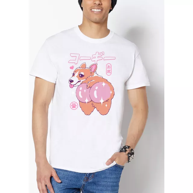 Corgi Butt Kawaii T Shirt - Vincent Trinidad at Spencer's