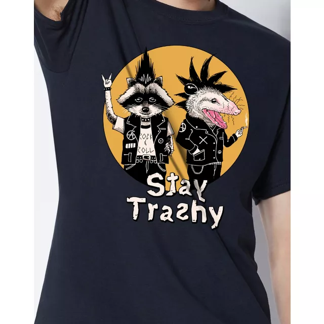 Stay Trashy T Shirt - Vincent Trinidad at Spencer's