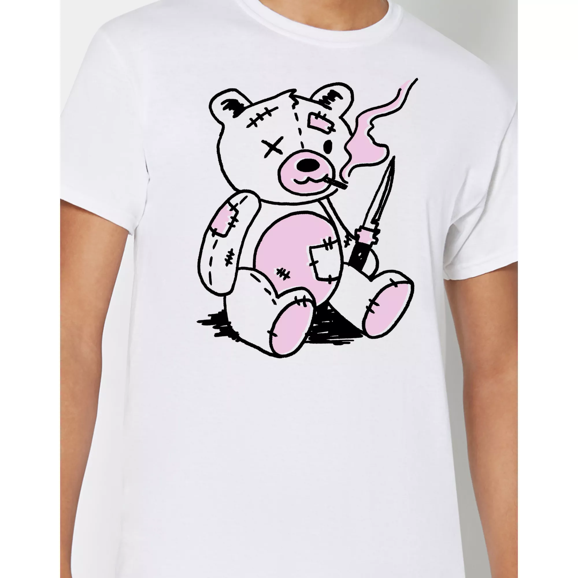 Rough Shape Teddy Bear T Shirt