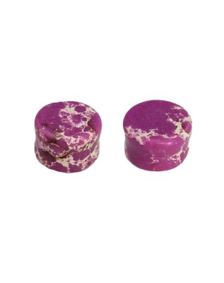 Pink Stone Marble Plugs
