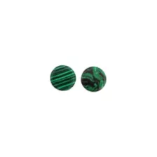 Green and Black Malachite Stone Plugs at Spencer's