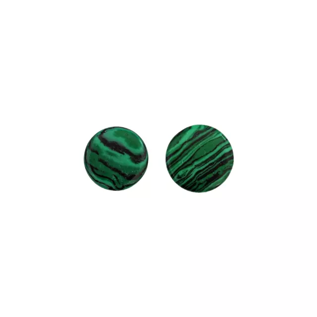Green and Black Malachite Stone Plugs at Spencer's