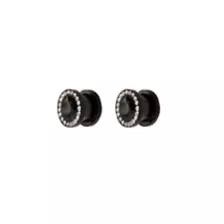 Black Screw Fit Tunnel Plugs at Spencer's