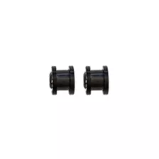 Black Screw Fit Tunnel Plugs at Spencer's