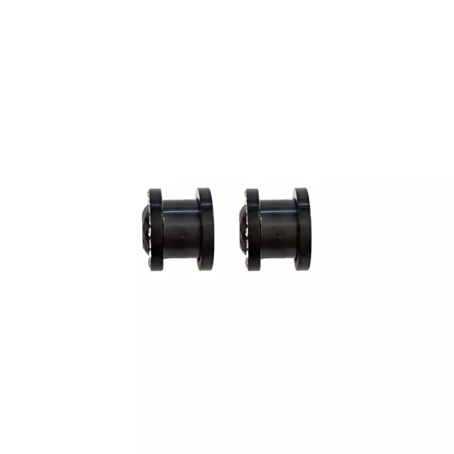 Black Screw Fit Tunnel Plugs at Spencer's