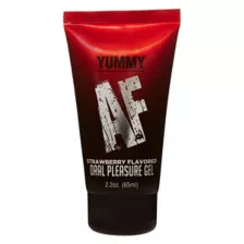 Yummy AF Strawberry Flavored Oral Pleasure Gel - 2.2 oz at Spencer's