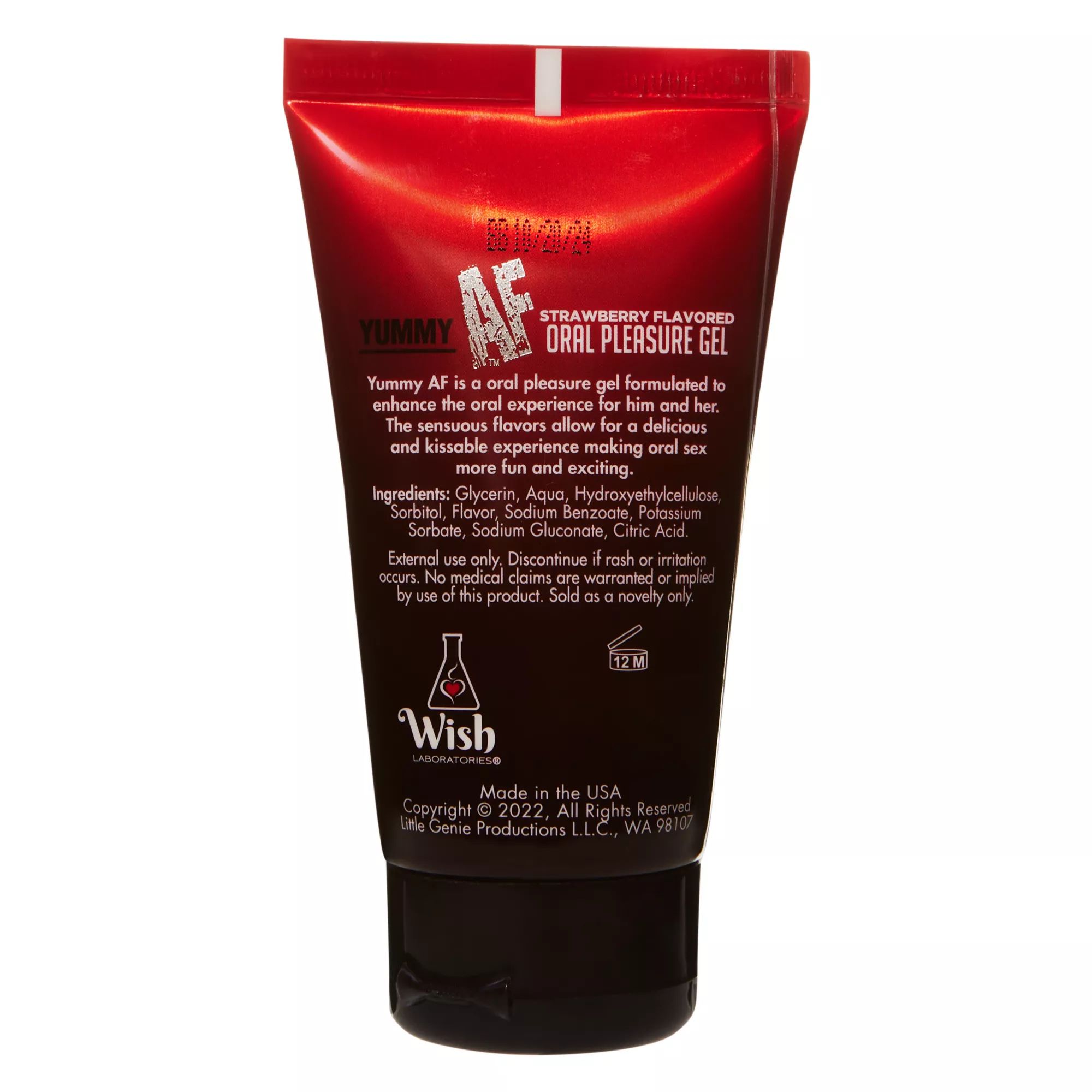 Yummy AF Strawberry Flavored Oral Pleasure Gel - 2.2 oz at Spencer's