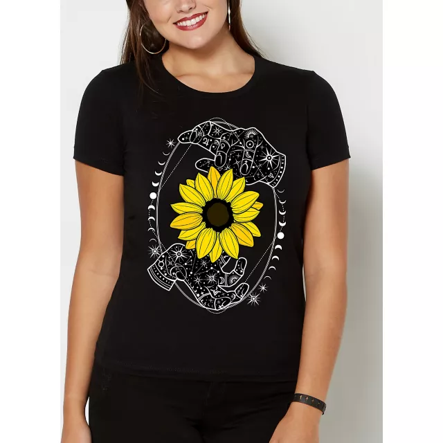 Sunflower T Shirt - von Kowen at Spencer's