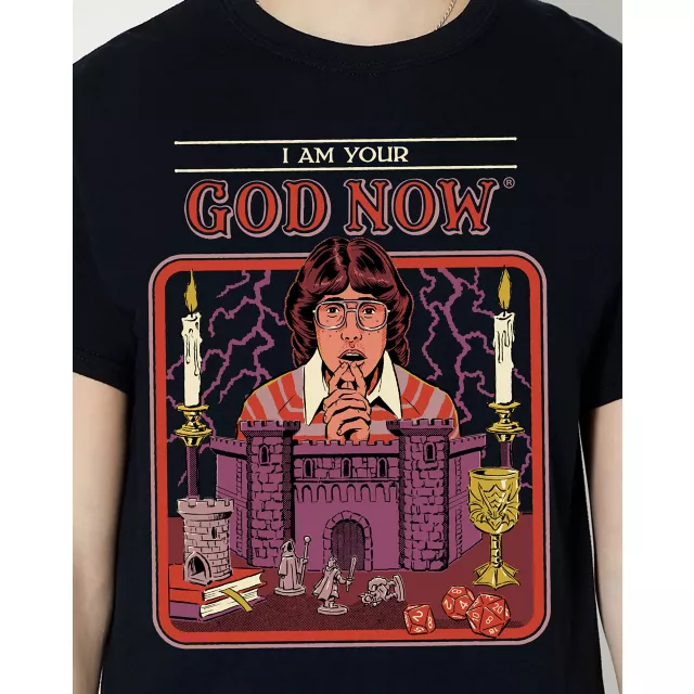 I Am Your God Now T Shirt - Steven Rhodes at Spencer's