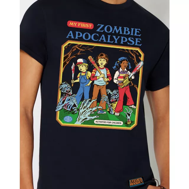 My First Zombie Apocalypse T Shirt - Steven Rhodes at Spencer's