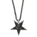 Inverted Pentagram Chain Necklace at Spencer's