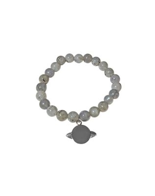 Semi-Precious Stone Saturn Bracelet