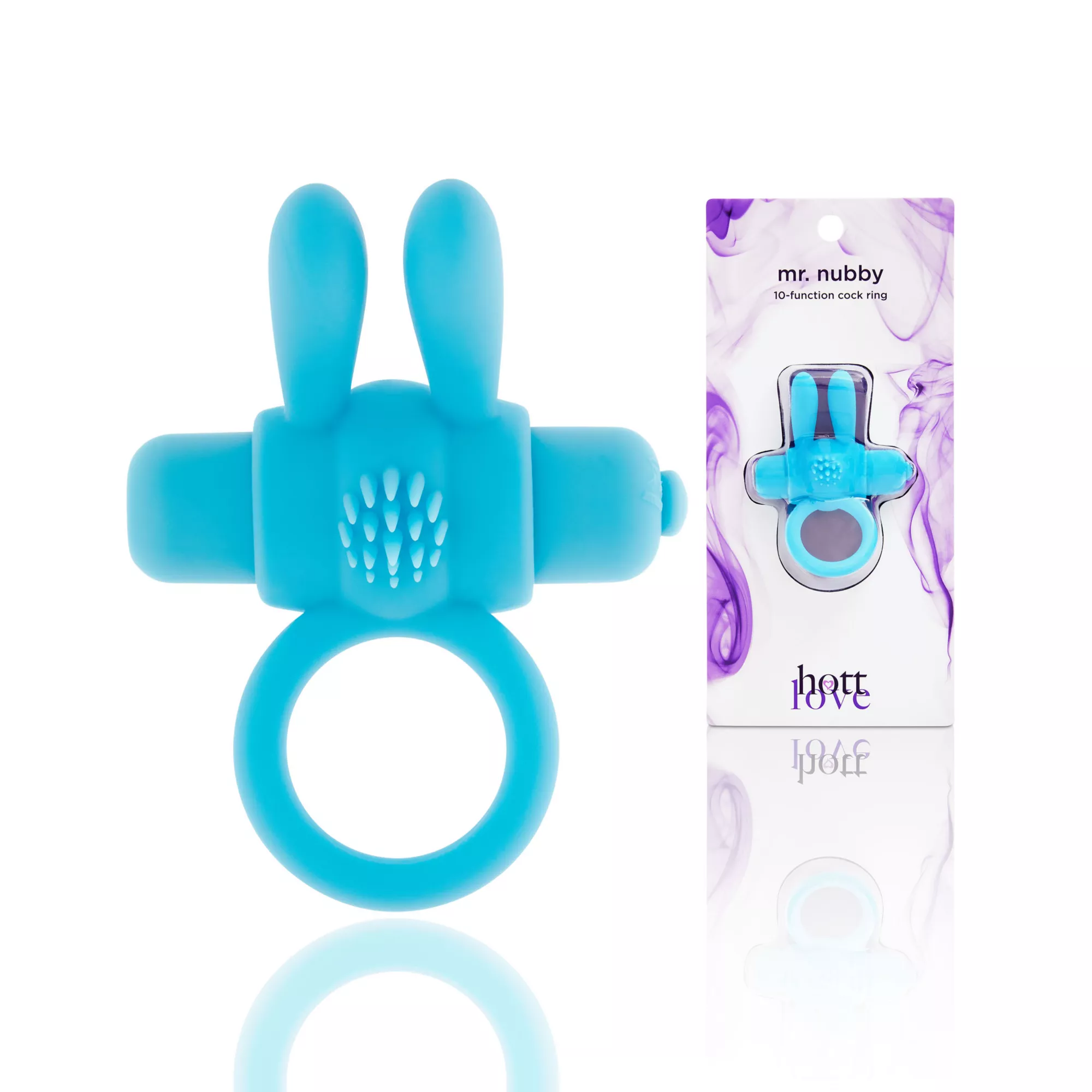 Mr. Nubby 10-Function Vibrating Cock Ring - Hott Love