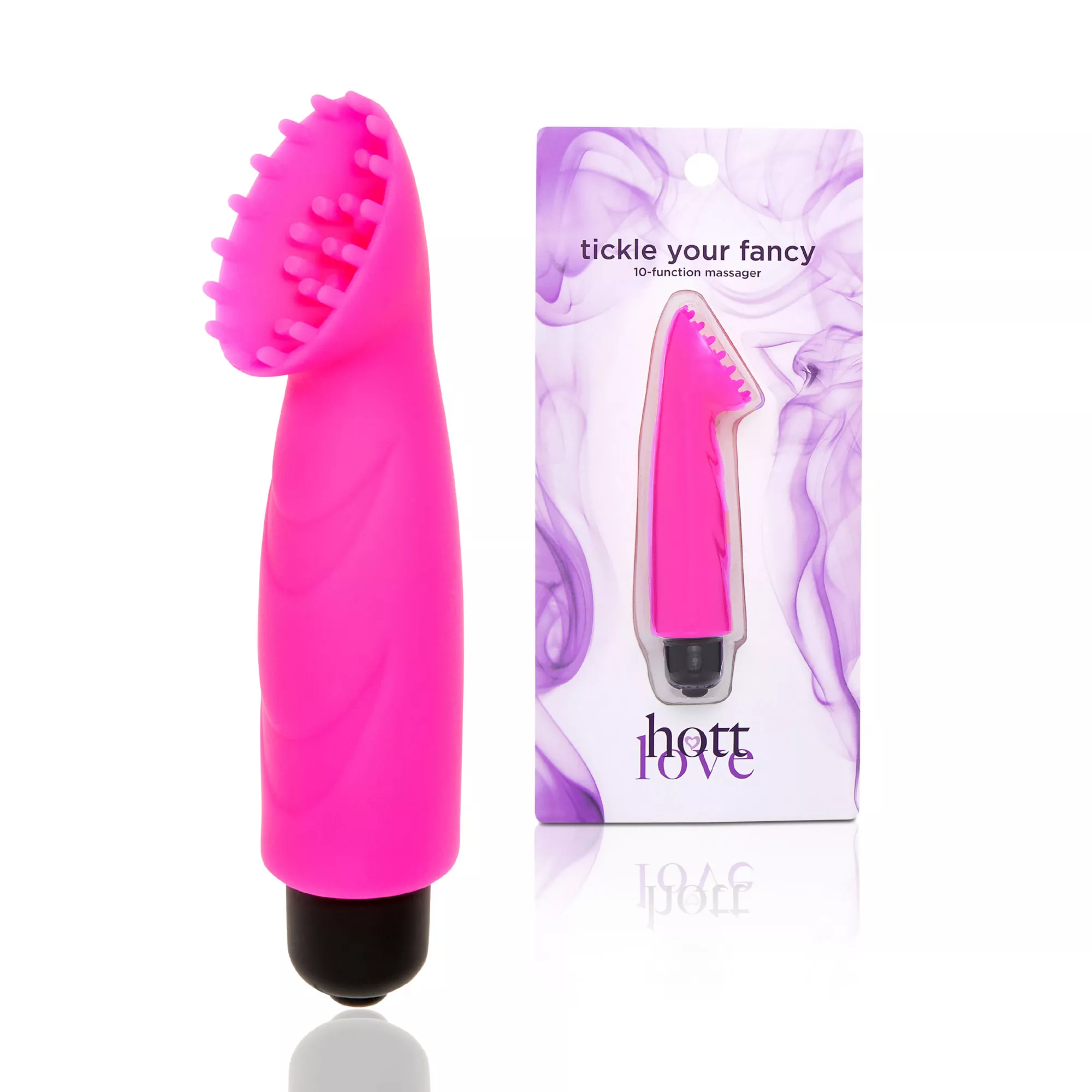 Tickle Your Fancy 10-Function Waterproof Massager 13.8 Inch - Hott Love