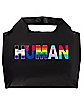 Human Rainbow Pride Folding Tote Bag