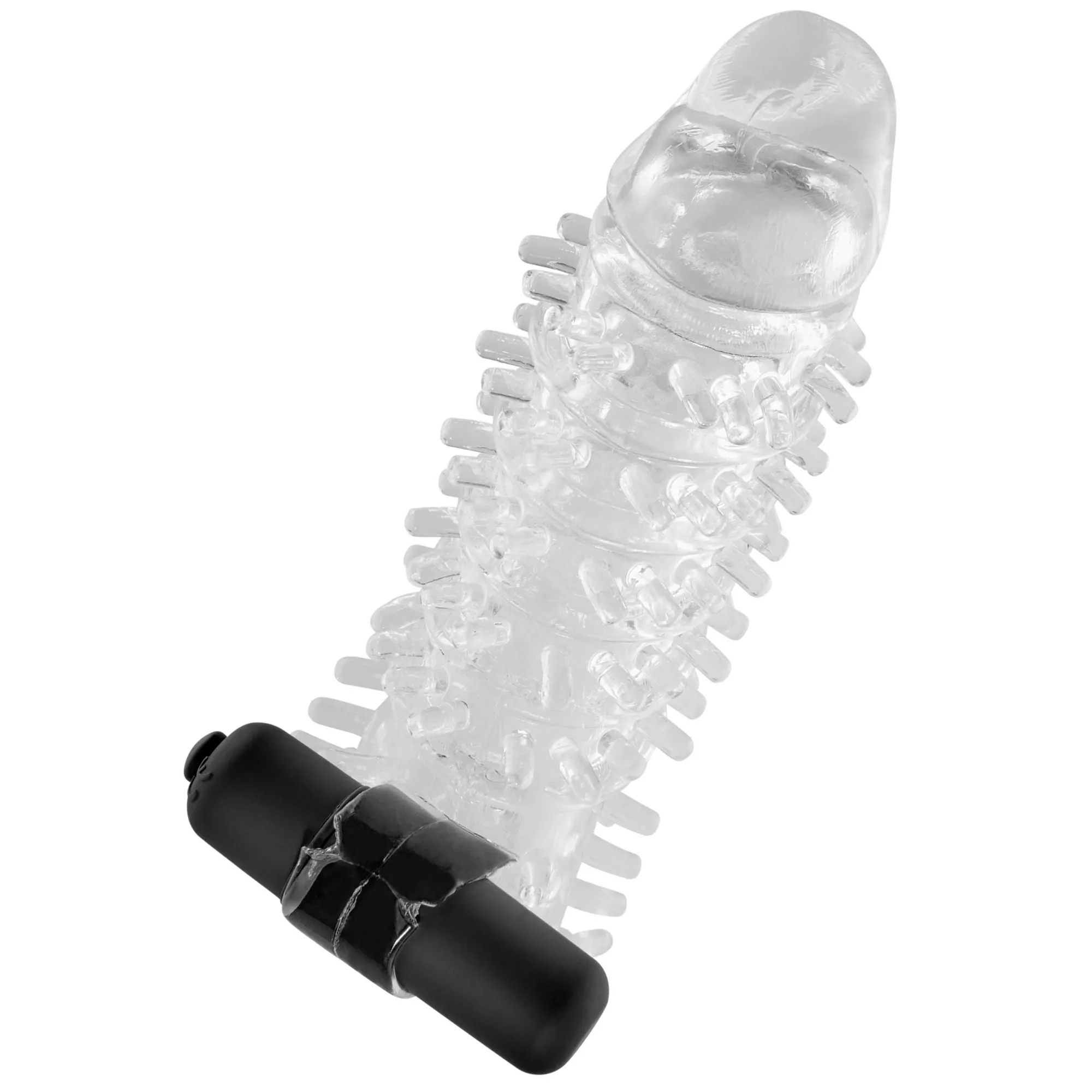 Vibrating Power Extension Sleeve - Arouz'd at Spencer's