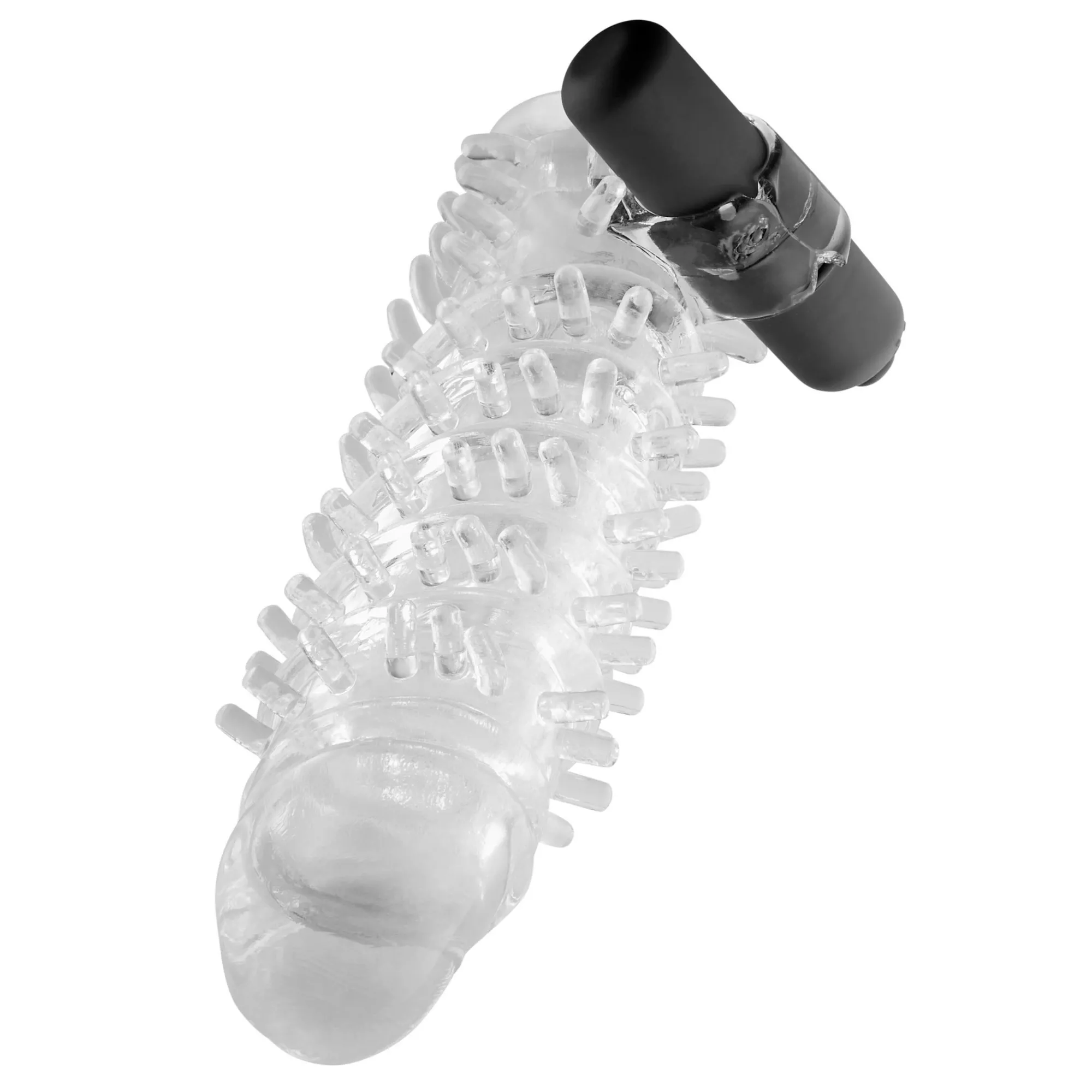 Vibrating Power Extension Sleeve - Arouz'd at Spencer's