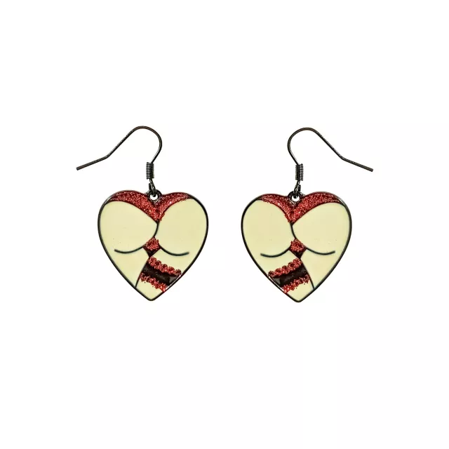 Traditional Tattoo Heart Butt Dangle Earrings at Spencer's