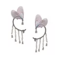 Iridescent Fairy Wing Ear Cuffs at Spencer's