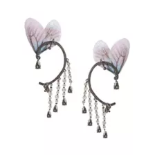 Iridescent Fairy Wing Ear Cuffs at Spencer's