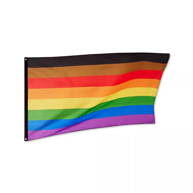 Philly Pride Flag at Spencer's