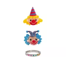 Multi-Pack Clown Rings - 3 Pack at Spencer's