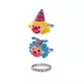Multi-Pack Clown Rings - 3 Pack at Spencer's