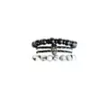 Multi-Pack Bead and Skull Bracelets - 3 Pack at Spencer's