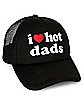 I Heart Hot Dads Trucker Hat - Danny Duncan