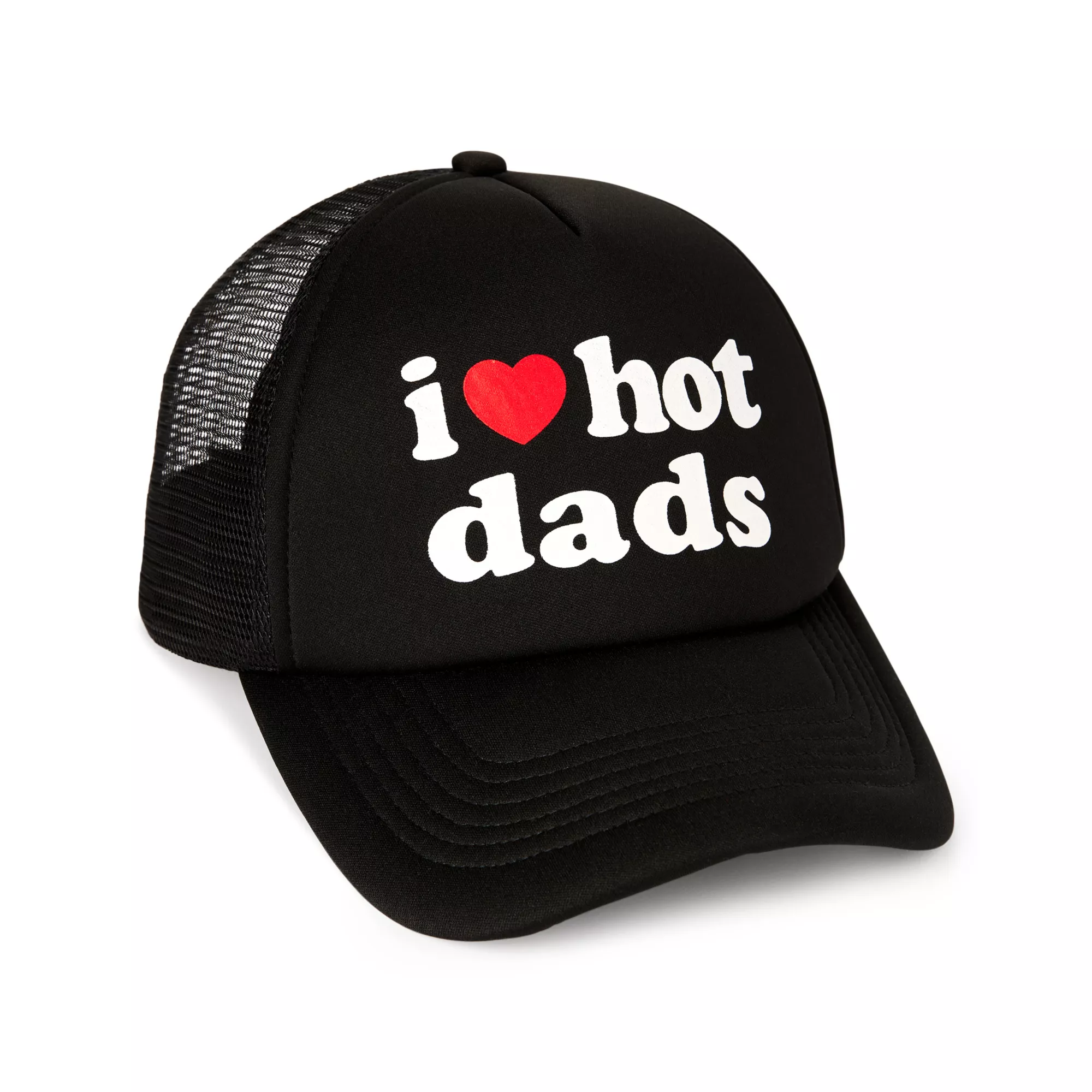 I Heart Hot Dads Trucker Hat - Danny Duncan at Spencer's
