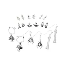 Multi-Pack Dark Cottagecore Earrings - 9 Pack at Spencer's