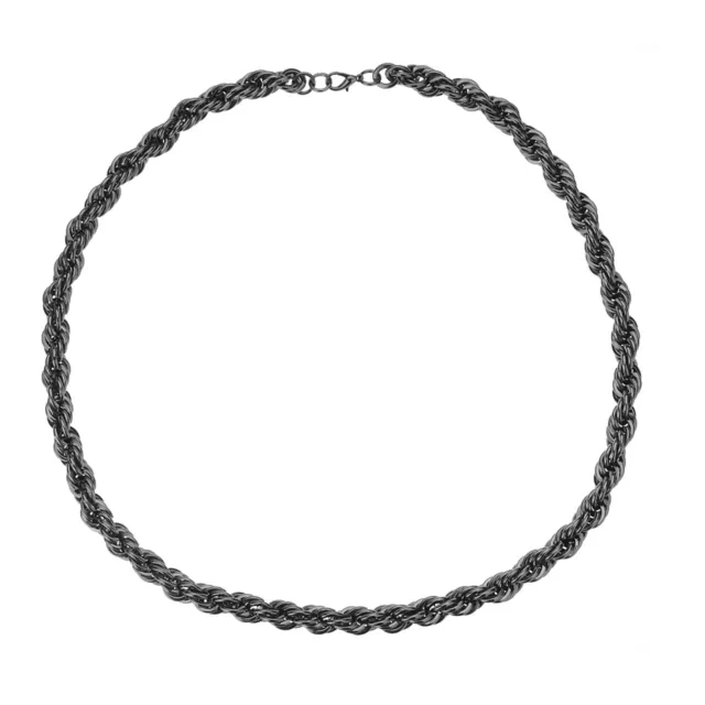 Hematite Rope Chain Necklace at Spencer's