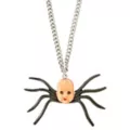 Spider Baby Chain Necklace at Spencer's