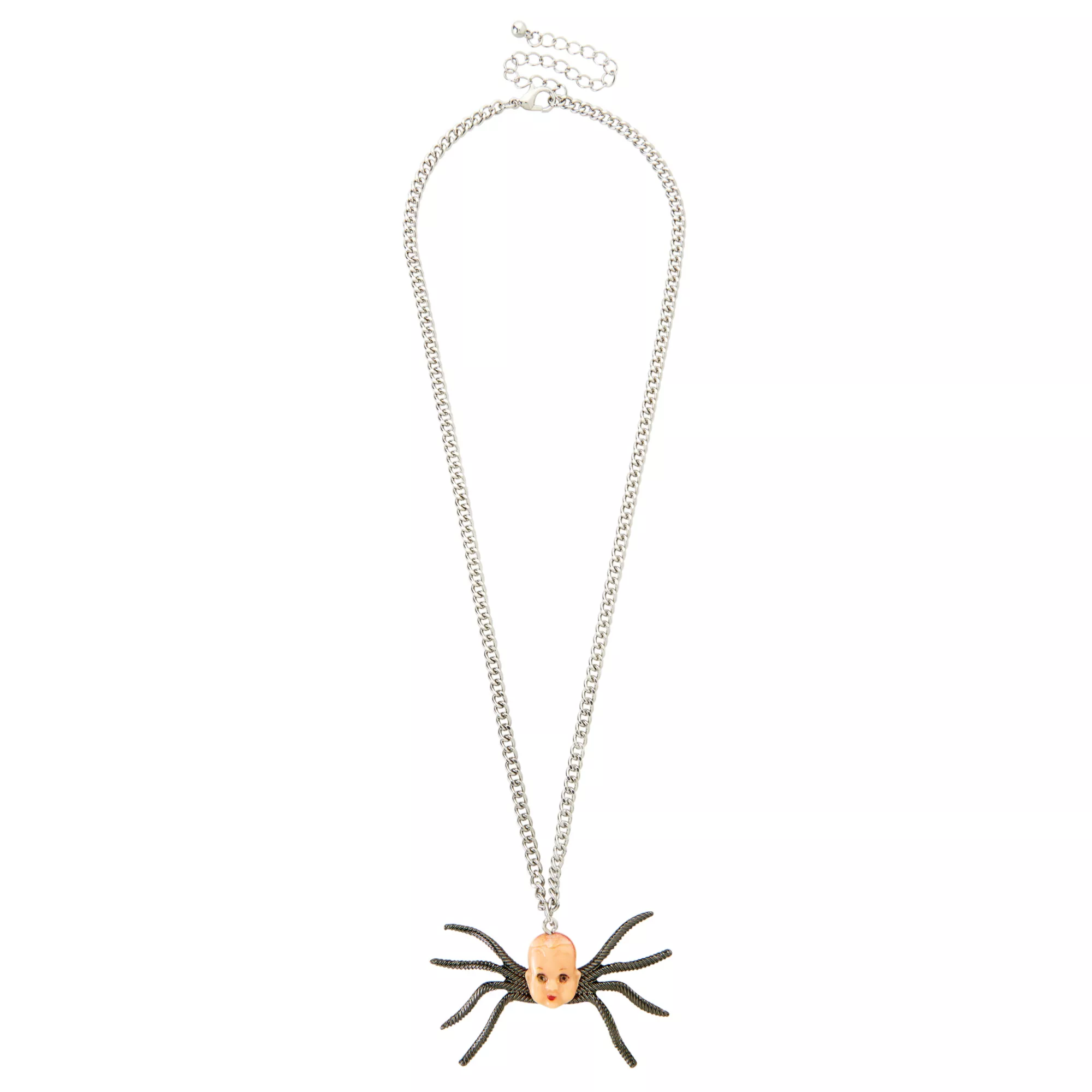 Spider Baby Chain Necklace at Spencer's