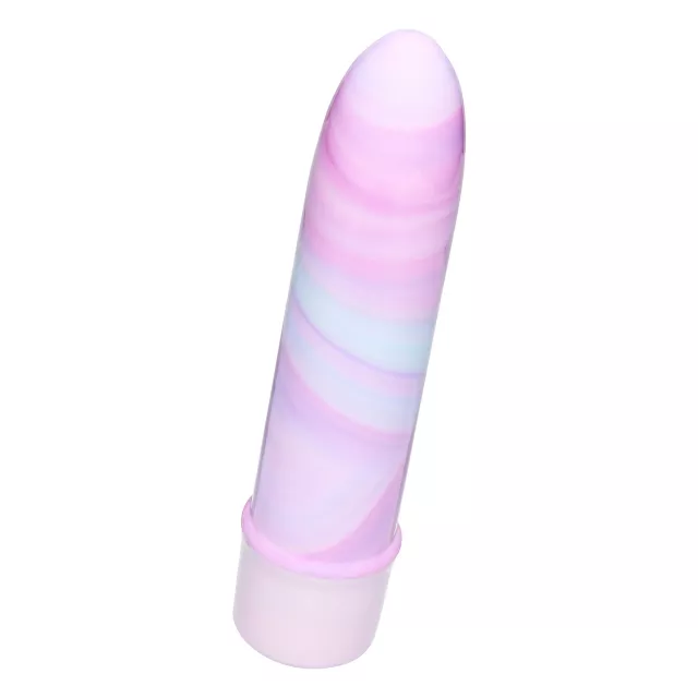 Candy Swirl 10-Function Waterproof Vibrator 5.3 Inch - Sexology