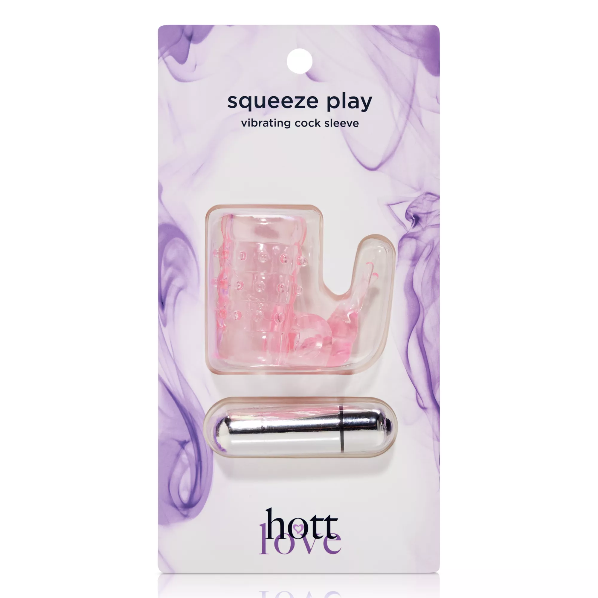 Squeeze Play Vibrating Cock Sleeve - Hott Love at Spencer's