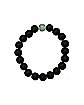 Mint Green and Black Long Distance Beaded Bracelets - 2 Pack