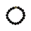 Yellow Swirl and Black Long Distance Beaded Bracelets - 2 Pack at Spencer's