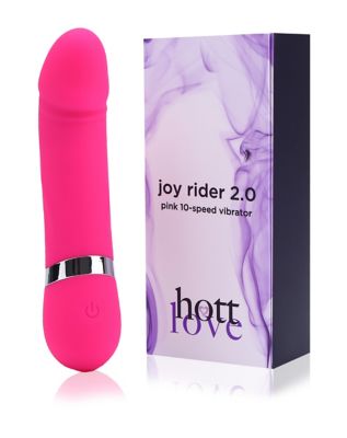 Joy Rider 2.0 10-Function Rechargeable Vibrator 5 Inch - Hott Love -  Spencer's