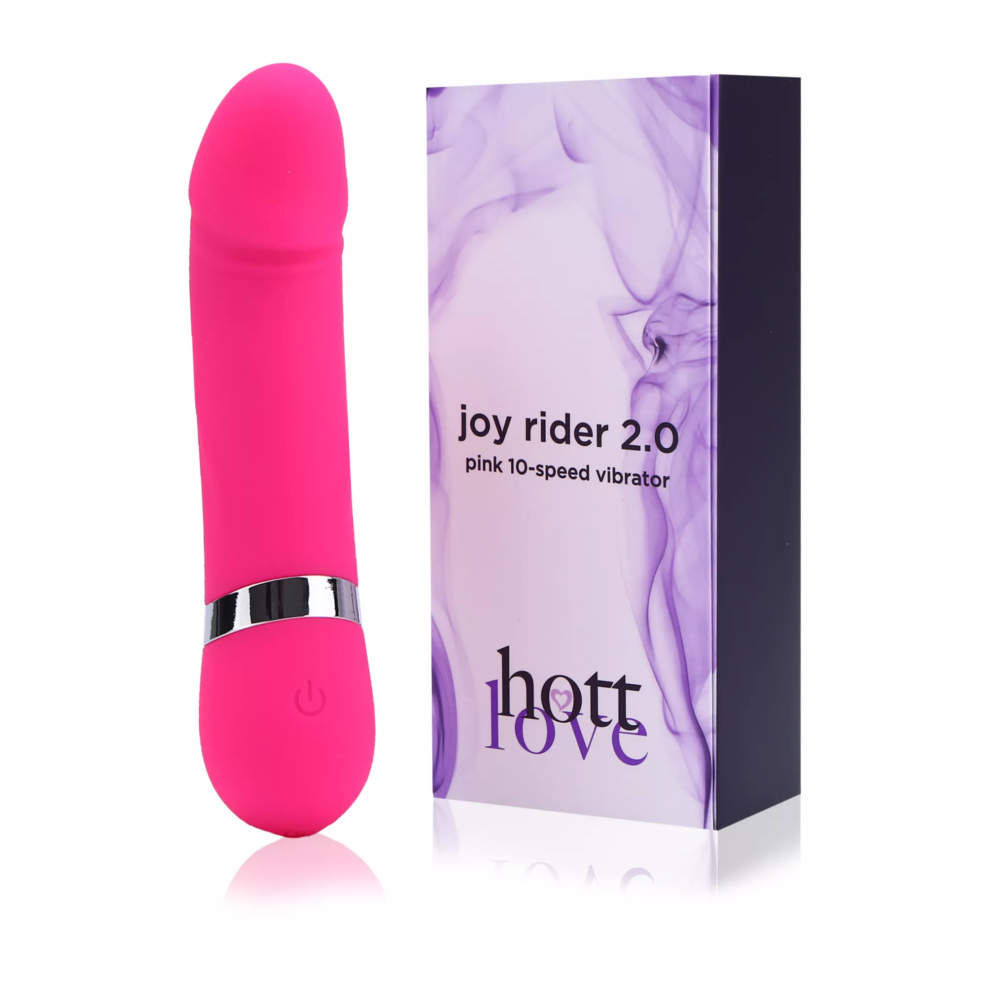 Joy Rider 2.0 10-Function Rechargeable Vibrator 5 Inch - Hott Love
