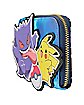 Loungefly Pikachu x Gengar Zip Wallet - Pokémon